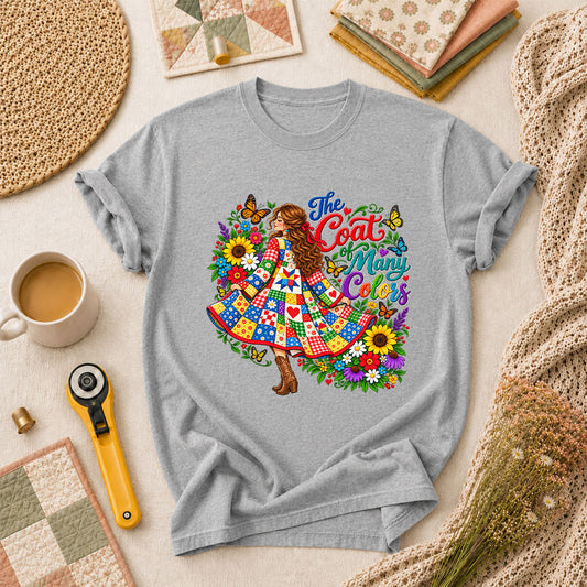 The Coat Of Many Colors Patchwork T-Shirt