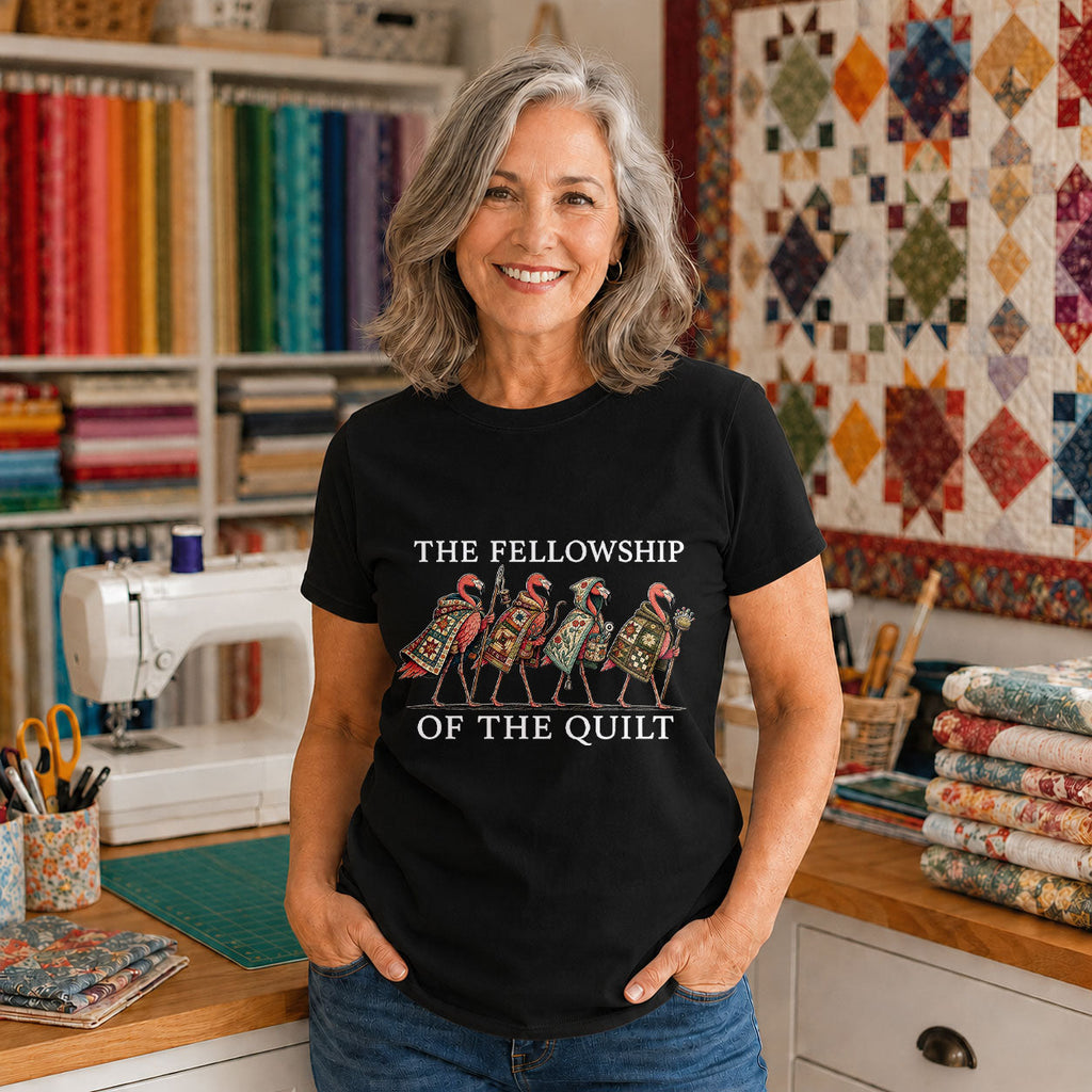 The Fellowship of the Quilt T-shirt