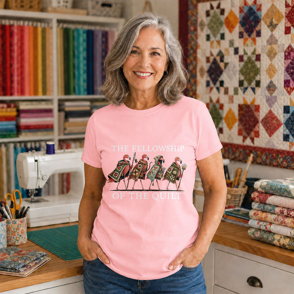 The Fellowship of the Quilt T-shirt