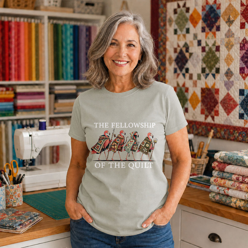 The Fellowship of the Quilt T-shirt