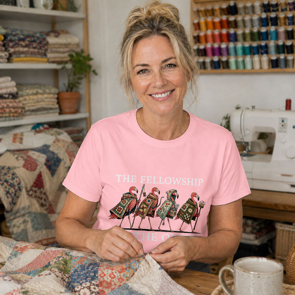 The Fellowship of the Quilt T-shirt