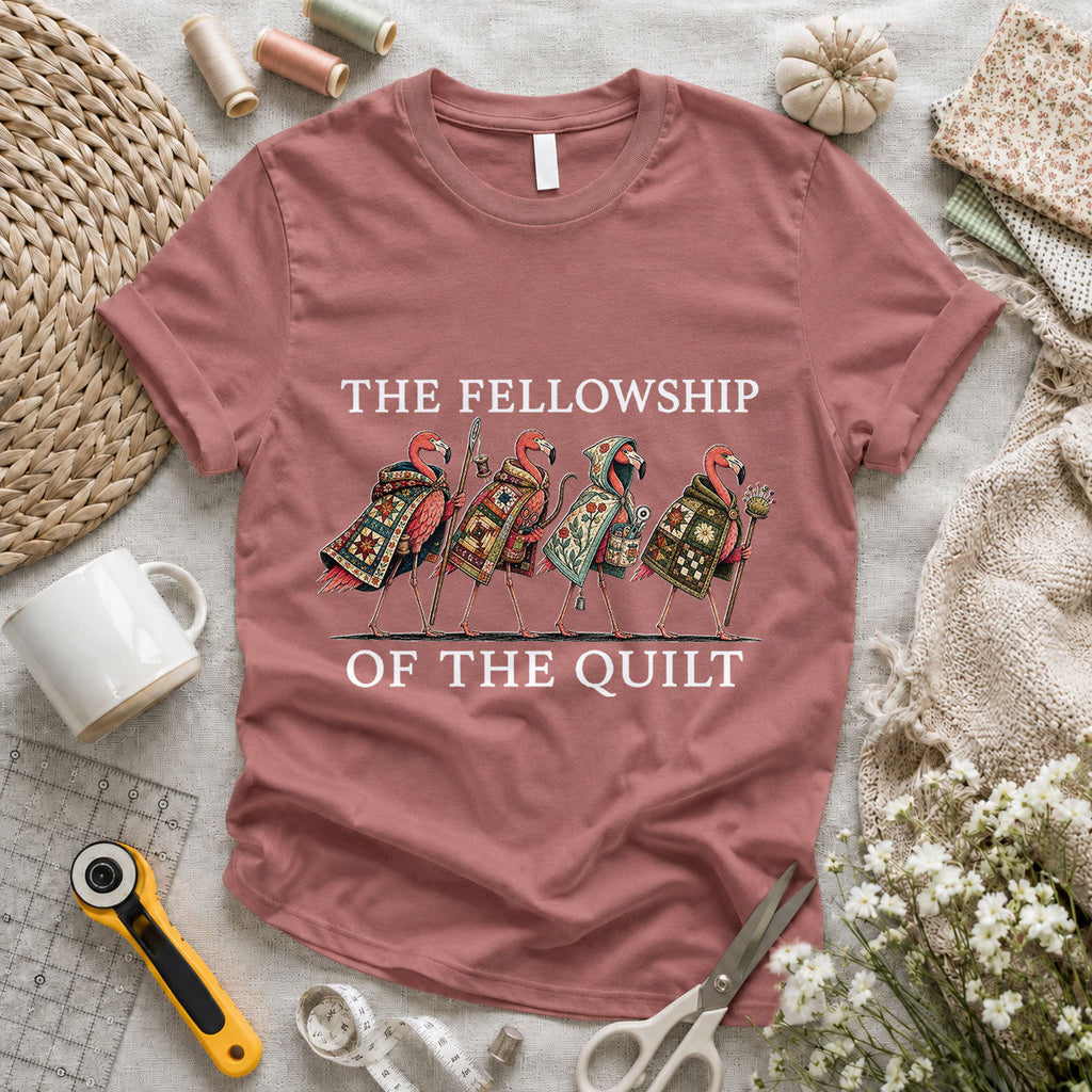 The Fellowship of the Quilt T-shirt