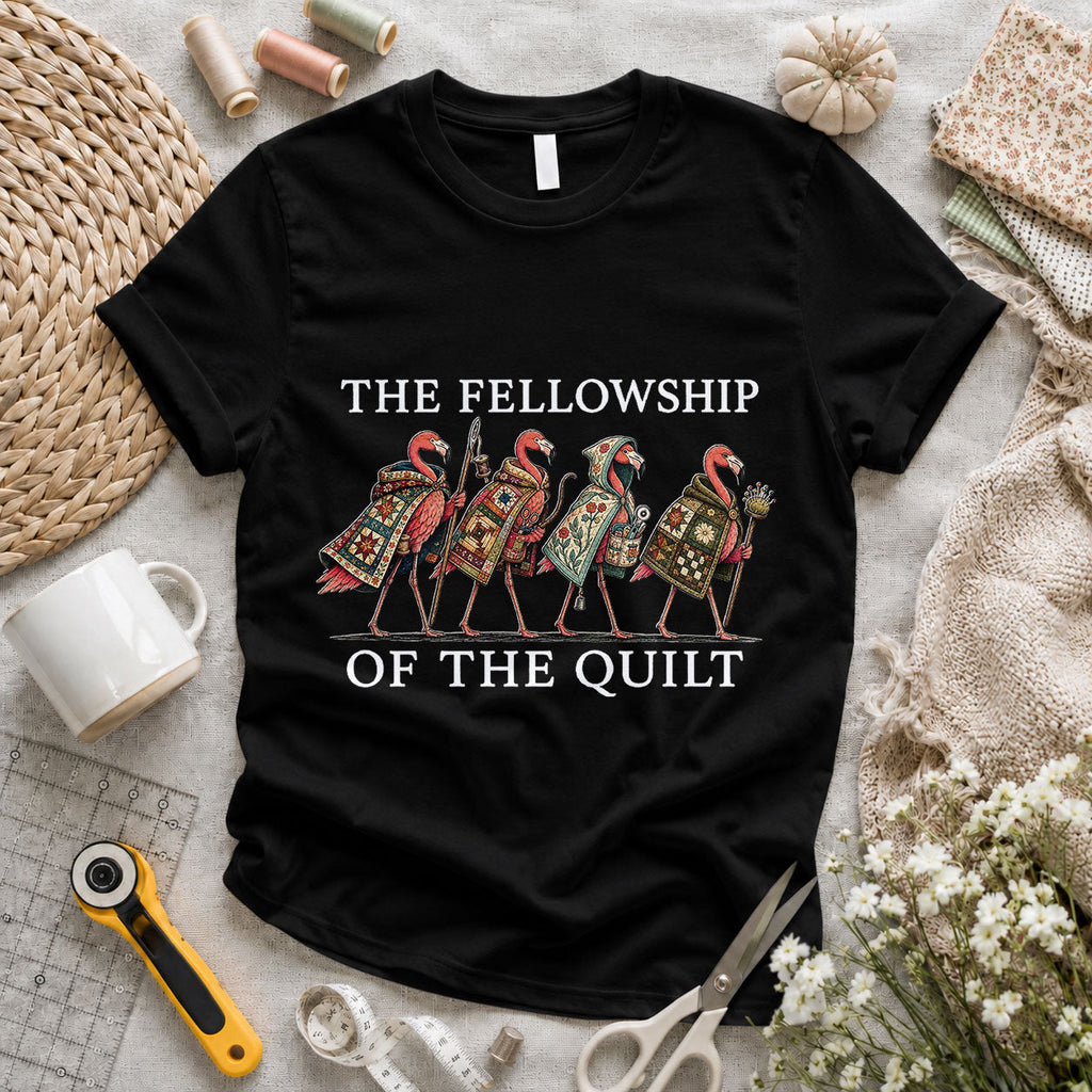 The Fellowship of the Quilt T-shirt