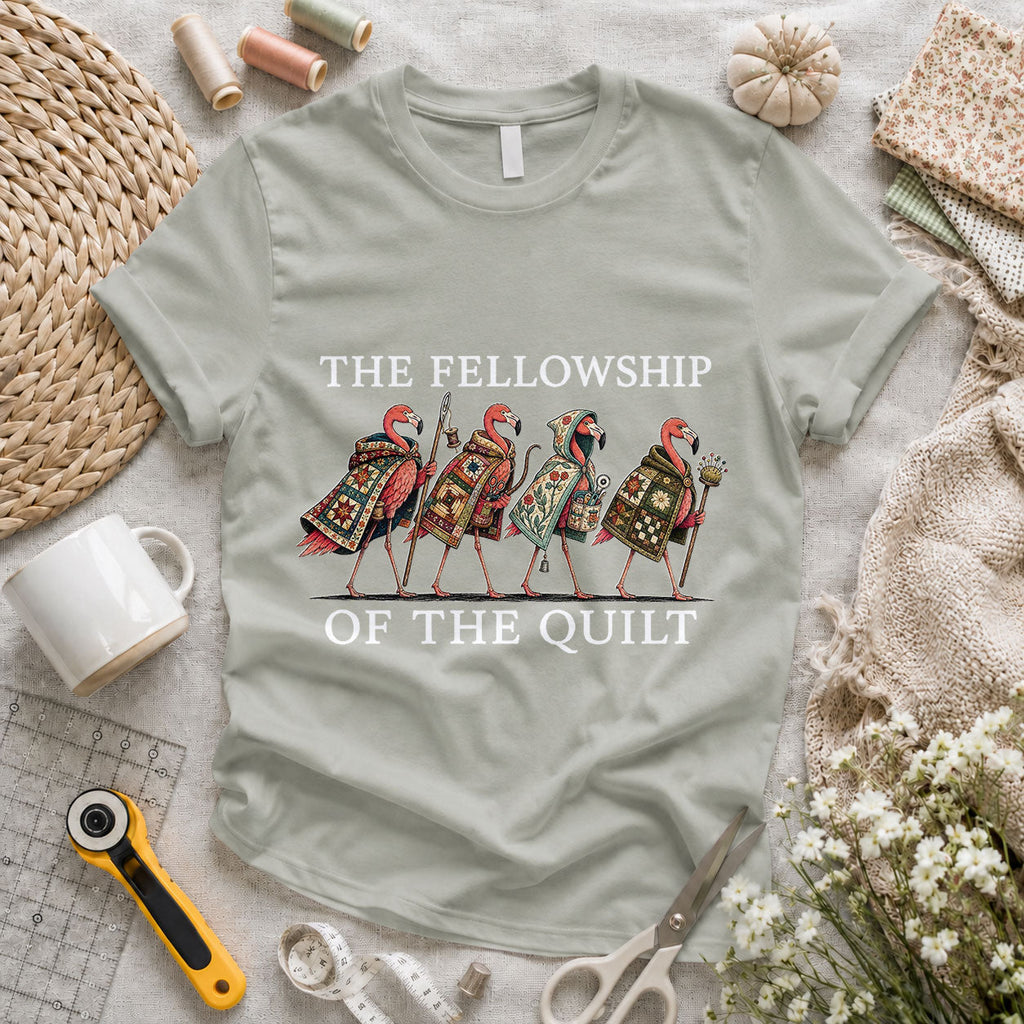 The Fellowship of the Quilt T-shirt