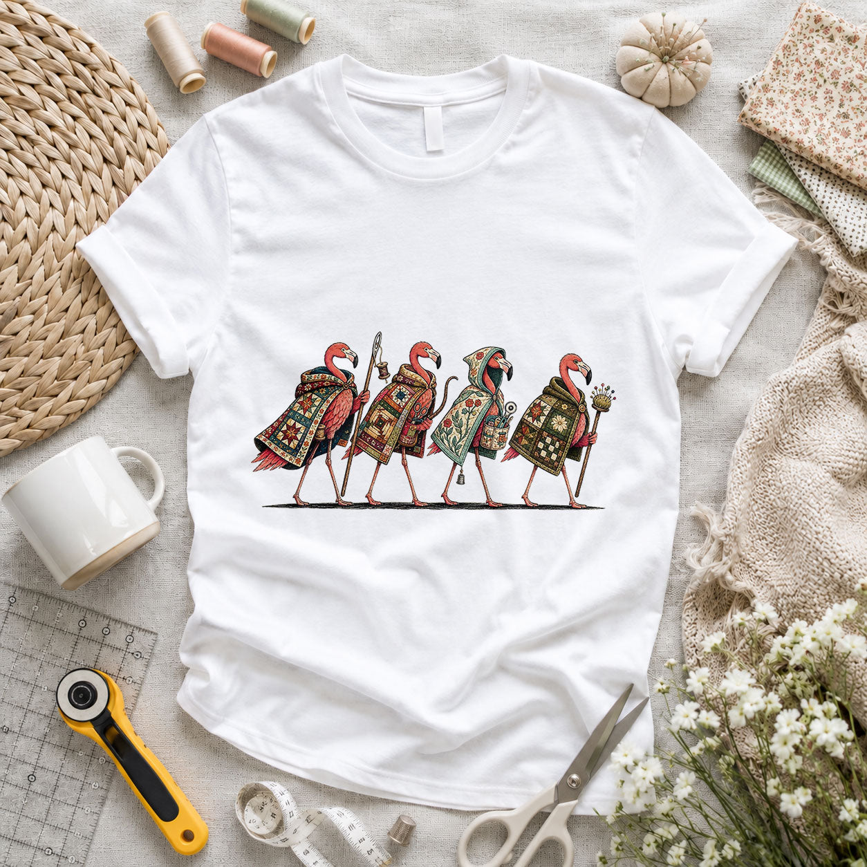 The Fellowship of the Quilt T-shirt