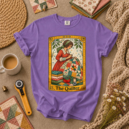 The Quilter Tarot Card T-Shirt