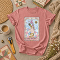 The Quilter Tarot Card XI Sewing Tools T-Shirt