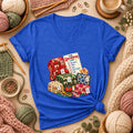The Quiltworthy List Stack Of Christmas Quilts Women's V-Neck