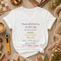 There Should Be An 8th Day Called Quiltday Funny Women's V-Neck