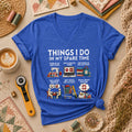 Things I Do In My Spare Time Quilt Women's V-Neck