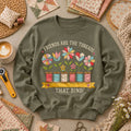 Friends Are The Threads Blooming Spools Long Sleeve