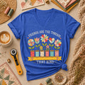 Friends Are The Threads Blooming Spools Women's V-Neck