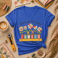 Friends Are The Threads That Bind Women's V-Neck