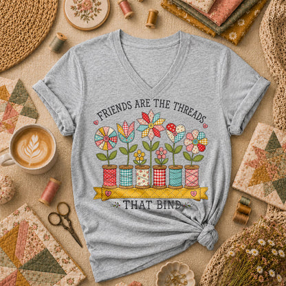 Friends Are The Threads That Bind - Sport Grey