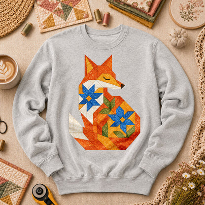 Patchwork Fox Wildflower - Sport Grey
