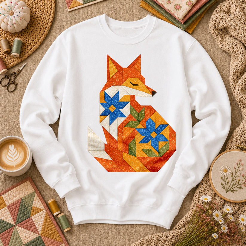 Patchwork Fox Wildflower - White
