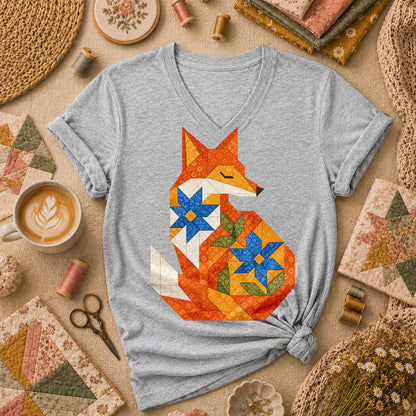 Patchwork Fox Wildflower - Sport Grey