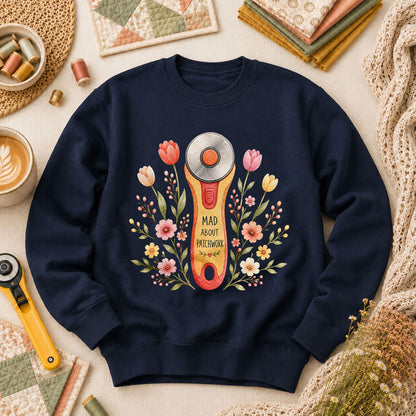 Mad About Patchwork Rotary Cutter - Navy