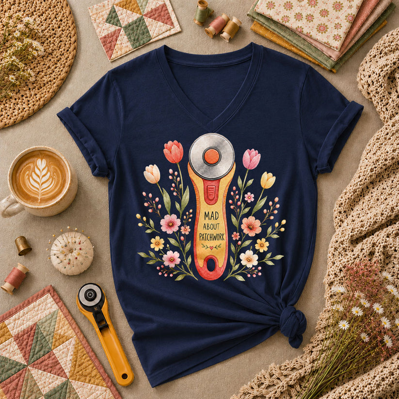 Mad About Patchwork Rotary Cutter - Navy