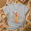 Mad About Patchwork Rotary Cutter Women's V-Neck