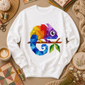 Geometric Chameleon Rainbow Long Sleeve