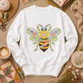 Quilted Honeybee Floral Long Sleeve