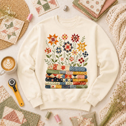 Quilt Bloom Garden - Natural