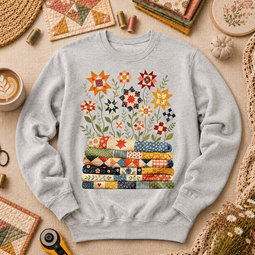 Quilt Bloom Garden - Sport Grey