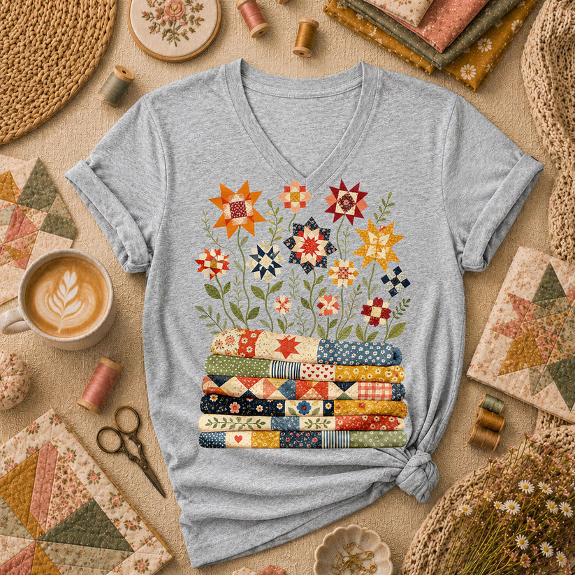 Quilt Bloom Garden - Sport Grey