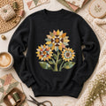 Vintage Sunflower Trio Quilt Long Sleeve