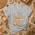 Wildflower Bouquet Quilt Stack Women's V-Neck