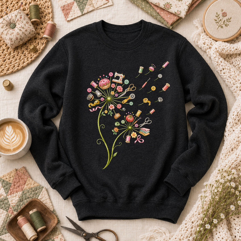 Sewing Supplies Dandelion - Black