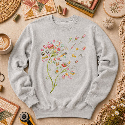 Sewing Supplies Dandelion - Sport Grey