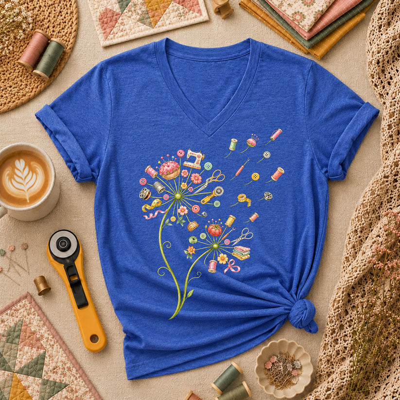 Sewing Supplies Dandelion - Heather True Royal
