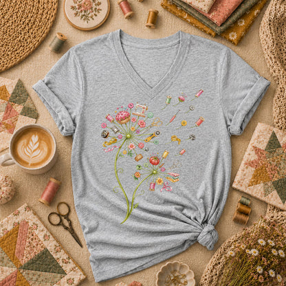 Sewing Supplies Dandelion - Sport Grey