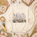 Wildflowers Patchwork Border Quilt Long Sleeve