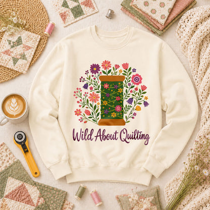 Wild About Quilting Thread Spool - Natural
