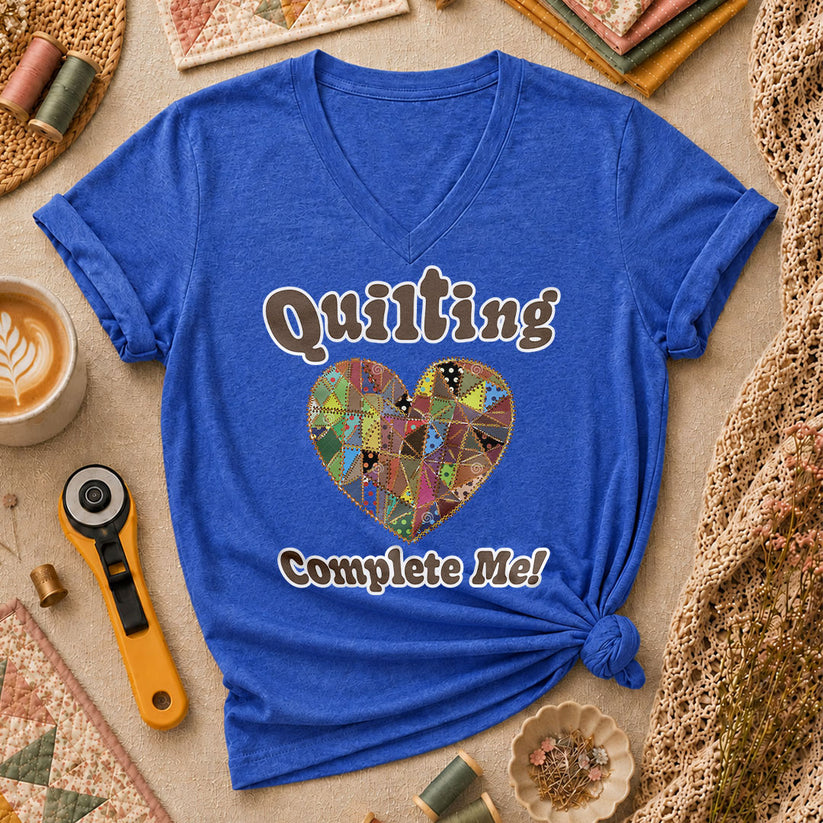 Quilting Complete Me Heart - Heather True Royal