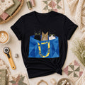 Three Cats IKEA Bag Women's V-Neck