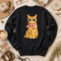 Fashion Cat Sunglasses Long Sleeve