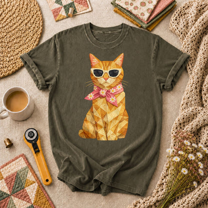 Fashion Cat Sunglasses - Military Green