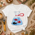Goldfish In Plastic Bag Women's V-Neck