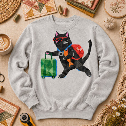 Travel Cat Suitcase Adventure - Sport Grey
