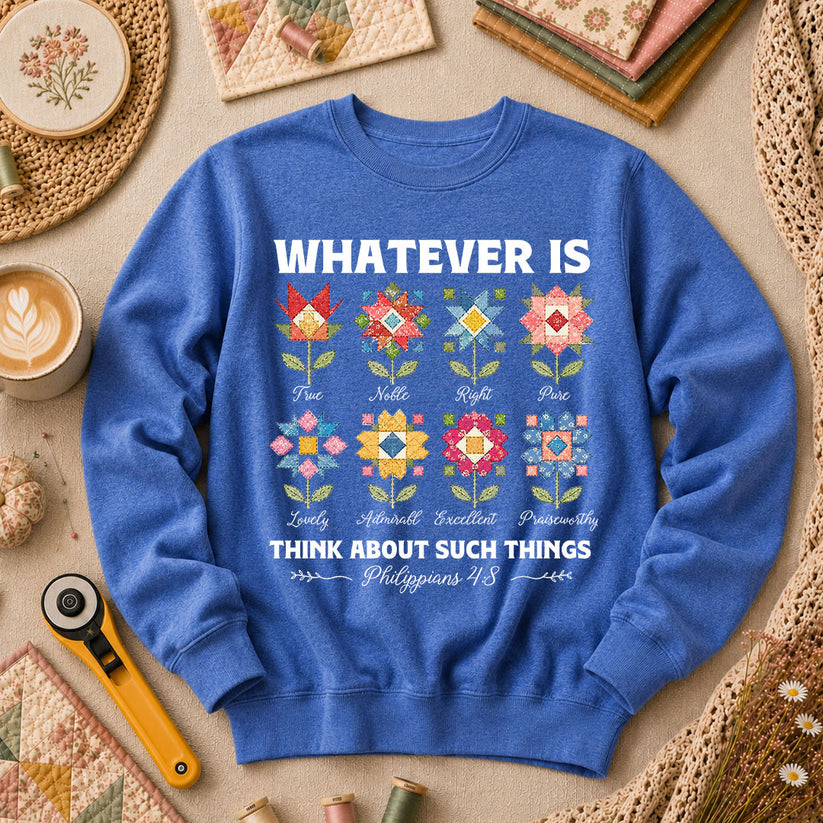 Whatever Is True Bible Verse - Heather True Royal