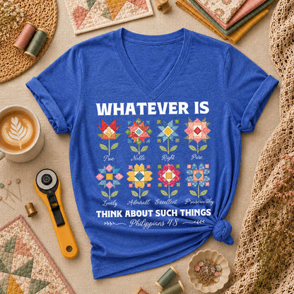 Whatever Is True Bible Verse - Heather True Royal