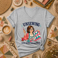 Unsewing Hate When This Happens Quilter Lady Women's V-Neck