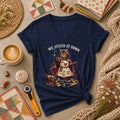We Stitch At Dawn Vintage Sewing Women's V-Neck