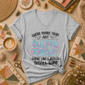 Were More Than Just Quilting Friends Small Gang Women's V-Neck
