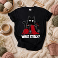 What Stitch Black Cat T-Shirt