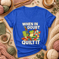 When In Doubt Quilt It Frog Women's V-Neck